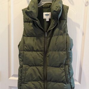 Green Puffer Vest